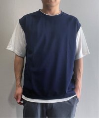 ikka/マルチファンクションフェイクベストTシャツ/504508950