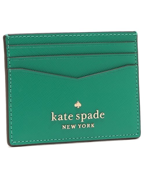 セール】ケイトスペード アウトレット パスケース ステイシー カードケース グリーン レディース KATE SPADE WLR00129  300(504689231) | ケイトスペードニューヨーク(kate spade new york) - d fashion