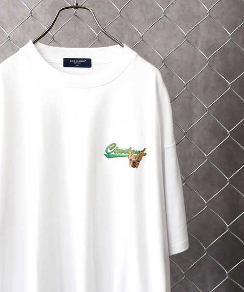 バックナンバー アニマル刺繍ロゴｔ Back Number Back Number D Fashion