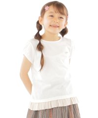 SHIPS KIDS/SHIPS KIDS:ヘムフリル パフスリーブ TEE(100～130cm)/504694047