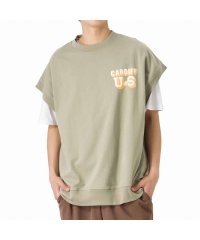 MAC HOUSE/マックハウス Mac－House ベスト&Tシャツアンサンブル Q22ー100ー21G/504686690