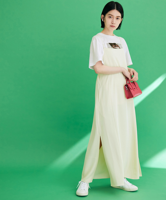 セール 70%OFF】【WEB限定】キャミワンピースxニットタンク