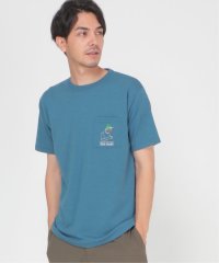 ikka/ドリンク刺繍ポケットTシャツ ECO/504513923