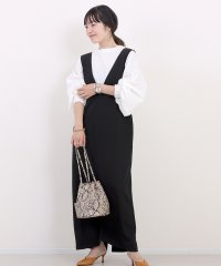 Aletta vita/アレッタ ヴィータ Aletta vita ダブルクロス深Vサロペットワンピース/504696176