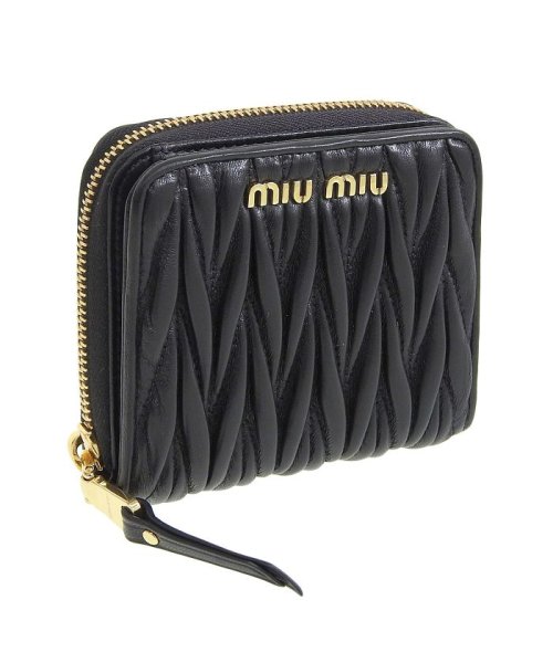 セール12 Off Miumiu ミュウミュウ Matelasse 二つ折り財布 ミュウミュウ Miumiu D Fashion