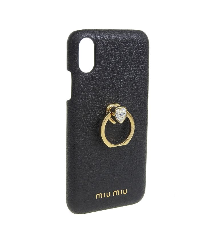 MiuMiu ミュウミュウ iPhone X/XS 携帯ケース(504696737) | ミュウ 