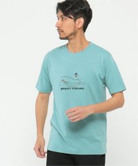 ikka/フィッシング刺繍Tシャツ ECO/504513924