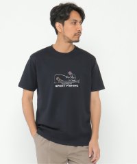 ikka/フィッシング刺繍Tシャツ ECO/504513924