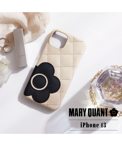 Mary Quant マリークヮント Iphone 13 ケース スマホケース 携帯 レディース マリクワ Pu Quilt Leather Back Case マリークヮント Mary Quant D Fashion