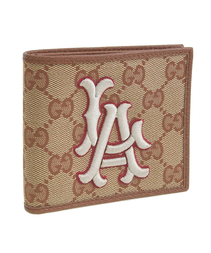 GUCCI MLB 2つ折りウォレット グッチ GUCCI 【GUCCI】グッチ 財布 二つ折り 折財布 ウォレット
