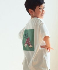 ikka kids/【キッズ】スニーカーモチーフTシャツ（100〜160cm）/504605002