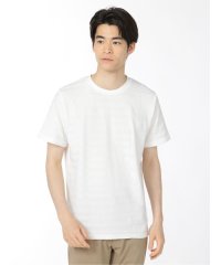 TAKA-Q/ランダムボーダー クルーネック 半袖 メンズ Tシャツ カットソー カジュアル インナー ビジネス ギフト プレゼント/504699568