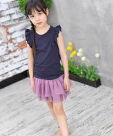 その他(インナー付き2段フリル×ラベンダ)