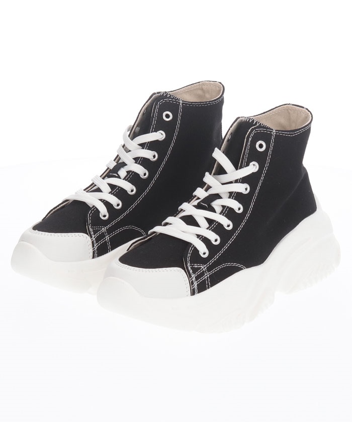 ボリュームハイカットスニーカー(504702452) | ウィゴー(WEGO) - d fashion セール公式サイト お値下継続中!ハイカットスニーカー スニーカー