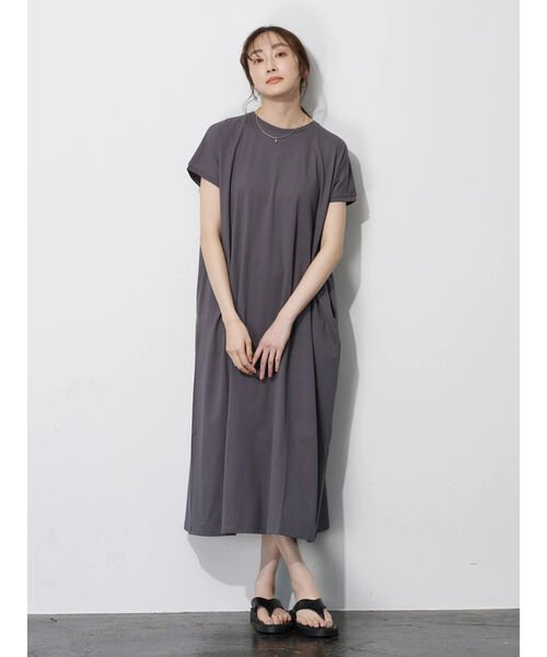 セール 69 Off 汗染み防止 フレンチスリーブワンピース グリーンパークス Green Parks D Fashion