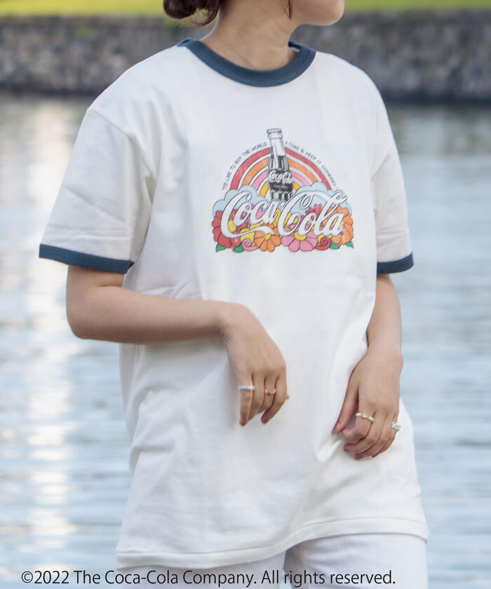 セール 50%OFF】【GLOSTER/グロスター】Coca－Cola リンガーT