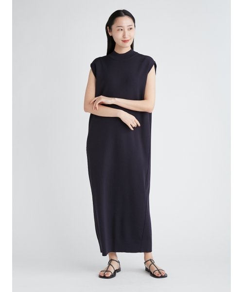 肩タックコクーンニットワンピース ミラオーウェン Mila Owen D Fashion