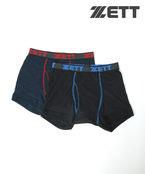 ZETT】ゼット 2Pセット ボクサーパンツ 2枚組/Men's underwear