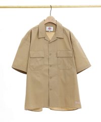 ABAHOUSE/【Dickies/ディッキーズ】半袖 オープンカラー ワークシャツ/504706433