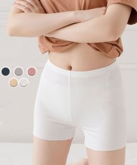 shoppinggo/ペチパンツ ペチコート パンツ インナーショーツ 無地 シームレス 下着  ショートパンツ 見せパンツ シンプル 可愛い 透け防止/504707174