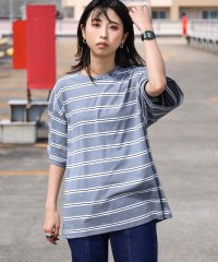 ZIP FIVE/アソートボーダーTシャツ/504707383