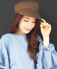 mili an deni/ミリアンデニ mili an deni キャスケット レディース ペーパー風素材 帽子 雑貨/504707628