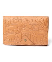 SNOOPY Leather Collection/SNOOPY/スヌーピー/ヴィンテージコミック柄名刺入れ/本革/502940279