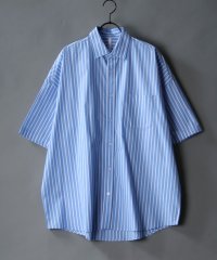 SITRY/★【SITRY】Oversize Drop shoulder broadcloth shirt/オーバーサイズ ドロップショルダー ブロード 半袖シャツ メンズ/504703442