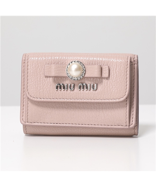 miumiu MADRASミニウォレット-