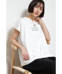 human woman/◆リラックスロゴＴシャツ/504710313