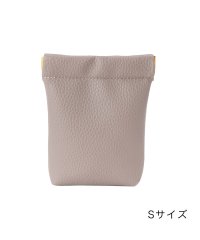 cream dot/クリームドット Cream dot. 片手で開く！2サイズのPUレザーバネ式ポーチ/504711596