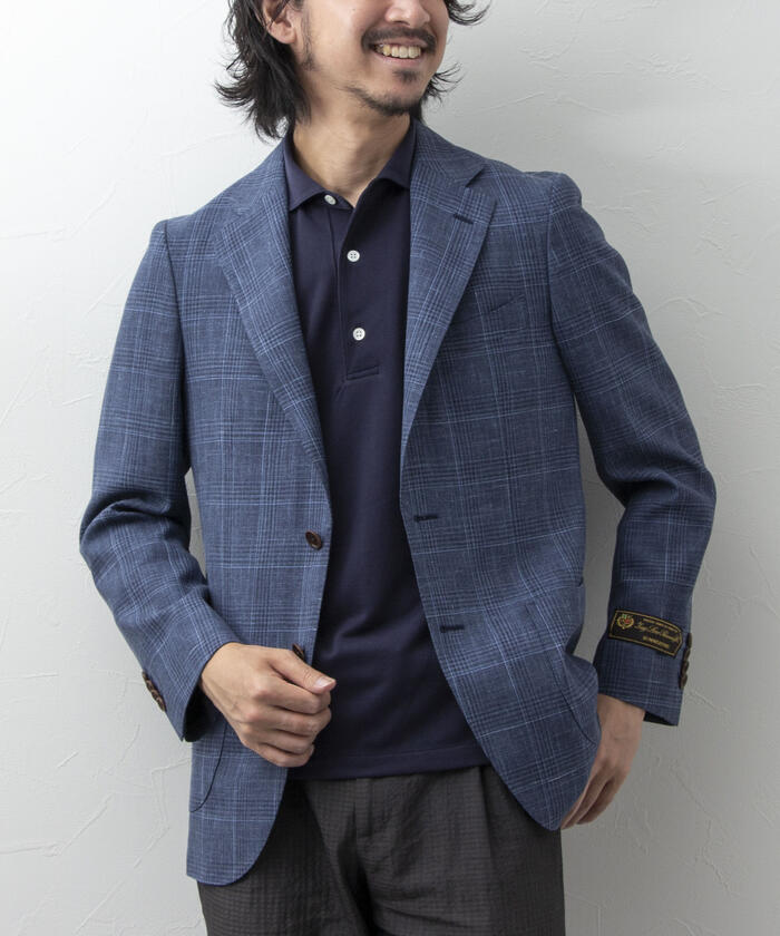 Le chic/ルシック】シルクリネンブレンド テーラードジャケット Loro Piana(504710113) |  ノーリーズグッドマン(NOLLEY'S goodman) - d fashion