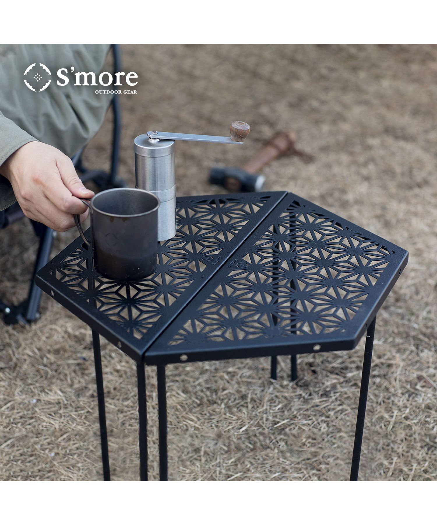 Amazon | S'more(スモア) Woodi Roll Table キャンプ テーブル