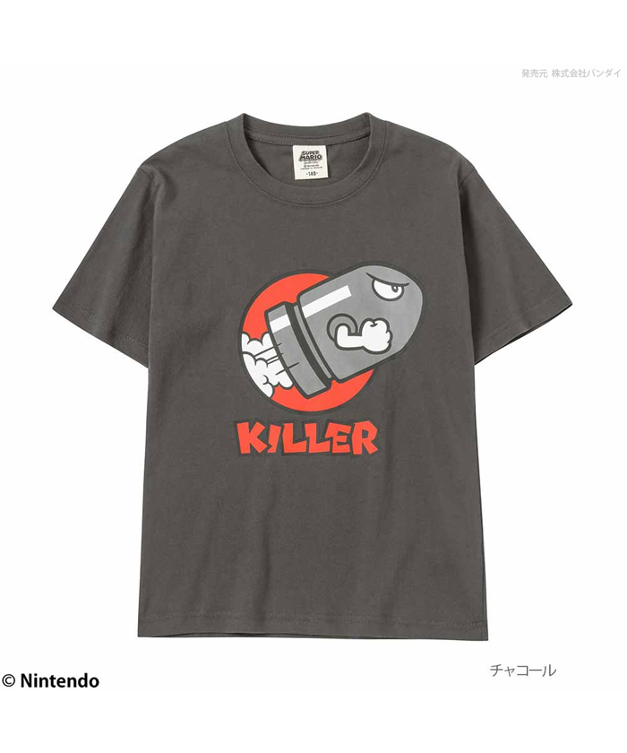 【限定】 スーパーマリオ ×PARCOコラボ キラー Tシャツ 黒 FURFUR マックハウス Mac－House スーパーマリオ キラープリントTシャツ