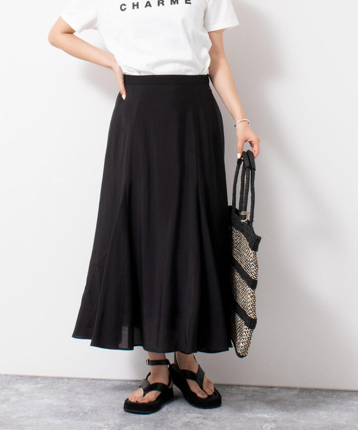 セール 20%OFF】シアーローンフレアースカート(504496919