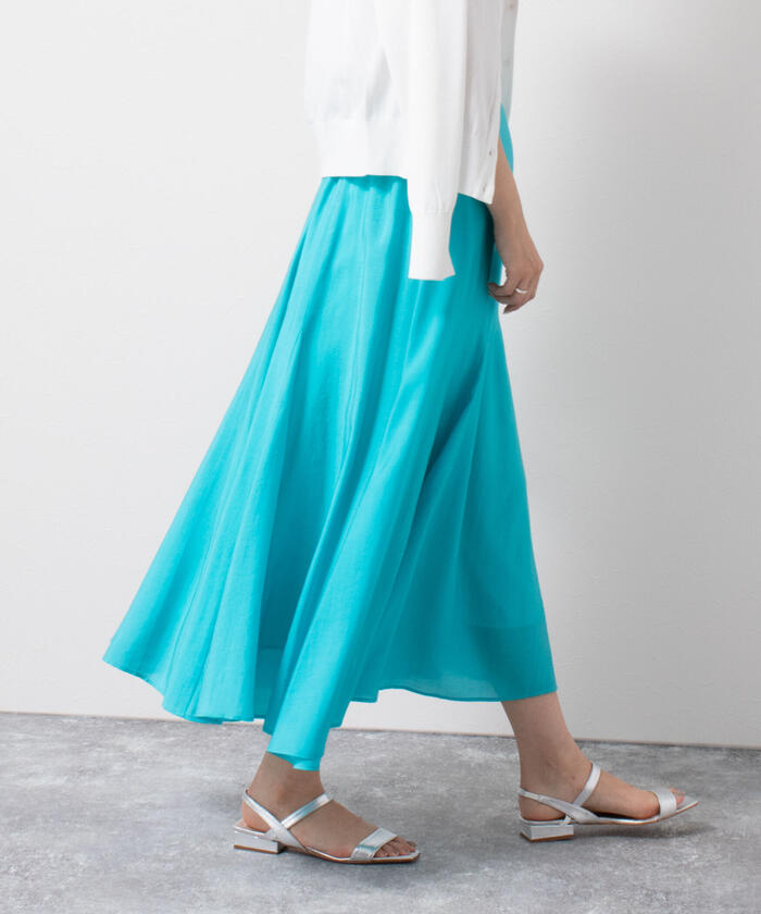 セール 20%OFF】シアーローンフレアースカート(504496919