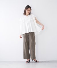 MICA&DEAL/tuck pants with a belt/504705539