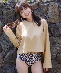 TeddyShop/テディショップ Teddyshop ラッシュガード レディース 長袖 おしゃれ フードなし トップス 体型カバー【返品不可商品】/504716904