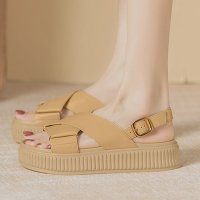 miniministore/厚底 クロスベルト サンダル レディース/504716981