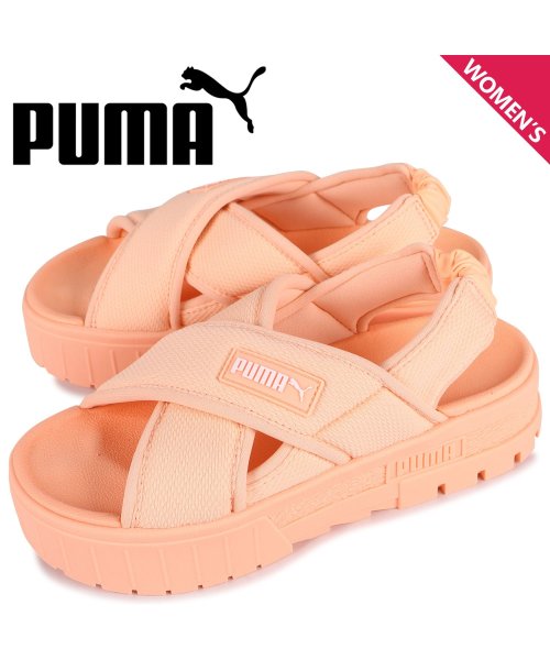 プーマ Puma サンダル ストラップサンダル メイズ ウィメンズ レディース 厚底 Mayze Sandal Wmns オレンジ 3849 02 プーマ Puma D Fashion