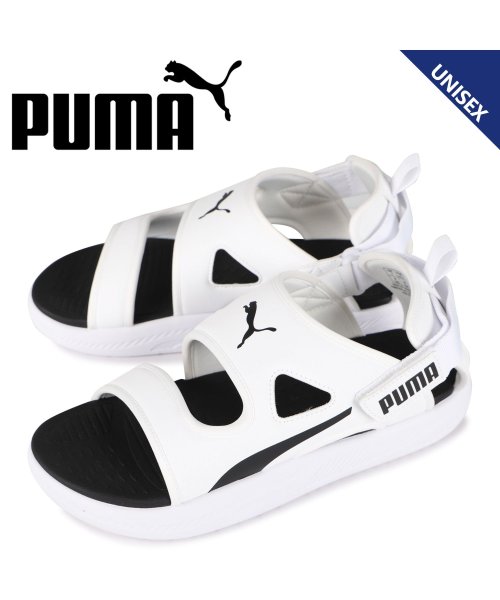 プーマ Puma サンダル スポーツサンダル ソフトライド メンズ レディース Softride V ホワイト 白 02 プーマ Puma D Fashion