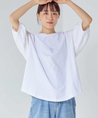 OMNES/撥水加工タックボリューム半袖Tシャツ/504717238