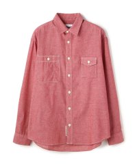 Schott/CHAMBRAY LS WORK SHIRT/シャンブレー ワークシャツ/504720633