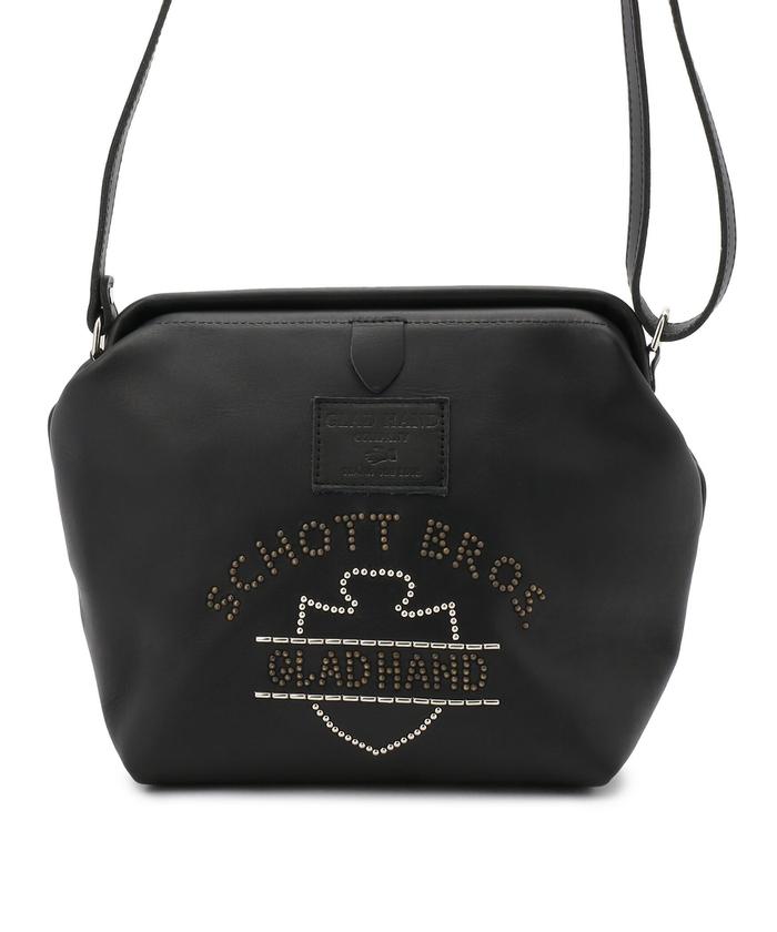 GLADHAND/グラッドハンド/BILL HEAD LEATHER SHOULDER FRAME BAG
