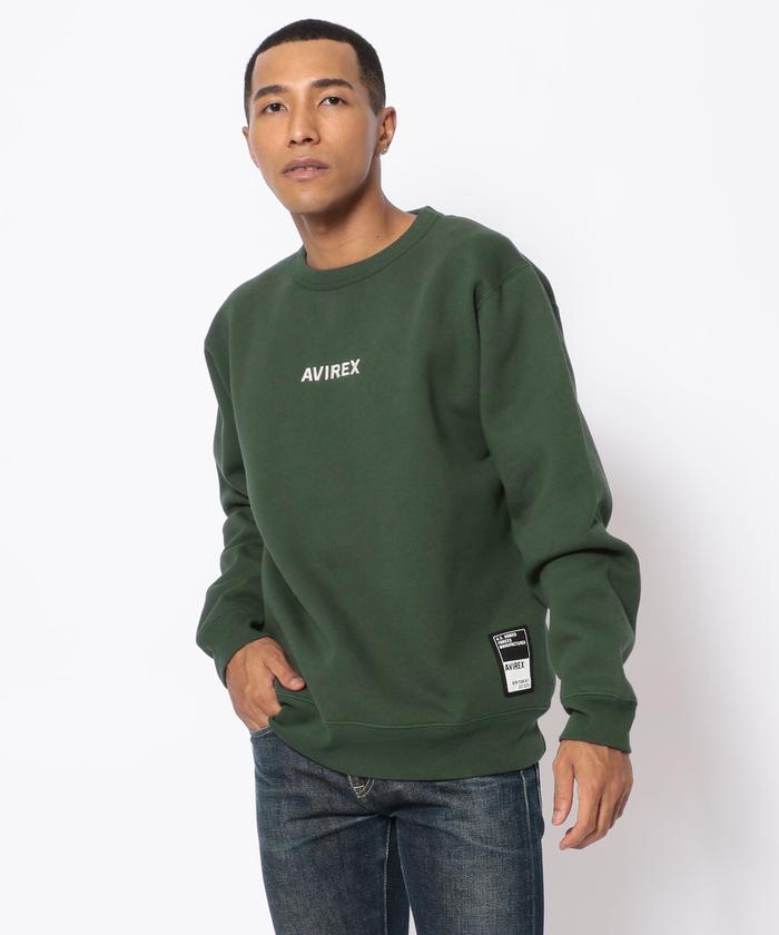 ロゴ クルースウェット/ LOGO CREW SWEAT(504721211) | AVIREX