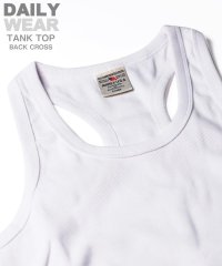 AVIREX/《DAILY/デイリー》RIB TANK TOP BACK CROSS/リブ タンクトップ バッククロス  デイリーウェア/504721356