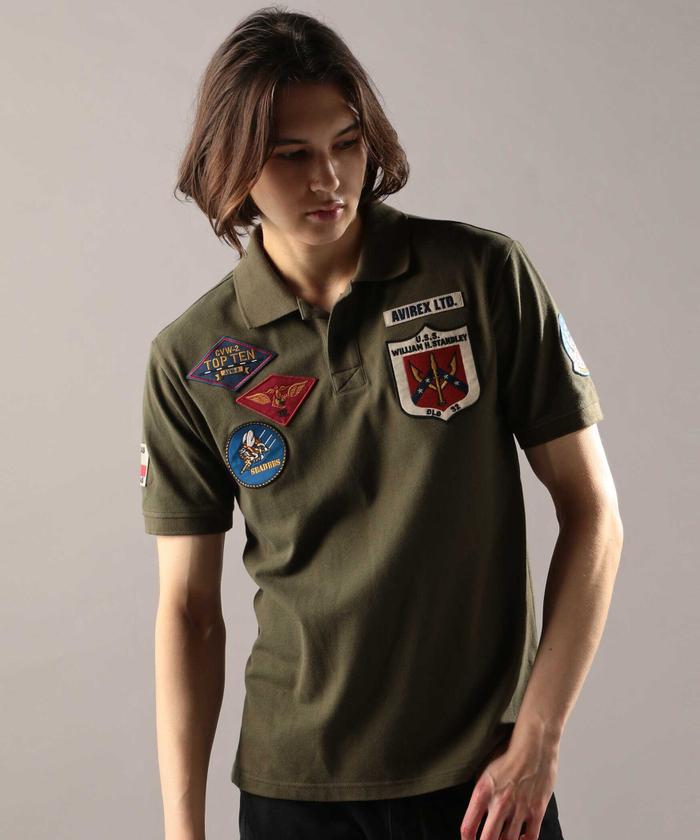トップガン ポロシャツ/TOP GUN POLO SHIRT(504721624) | AVIREX