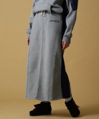 AVIREX/《WEB&DEPOT限定》スウェットコンビロングスカート/ SWEAT COMBI LONG SKIRT/504721725