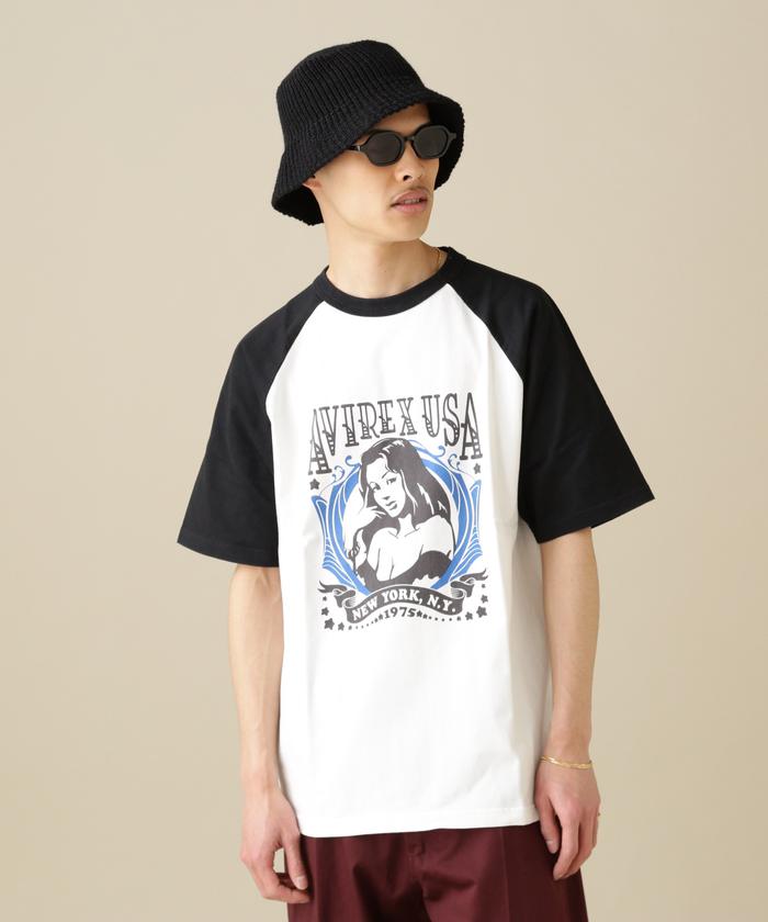 agefactory ラグラン袖 Tシャツ 白ネイビー 2025年最新】Age factory ラグランの人気アイテム - メルカリ