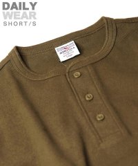 AVIREX/半袖 へンリーネック Tシャツ/HENLEY NECK－T－SHIRT/504722538